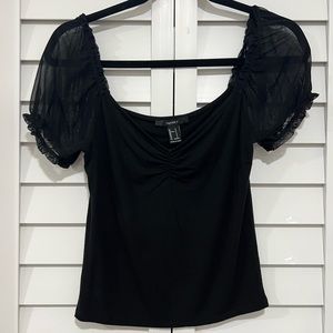 Poof sleeve shirt